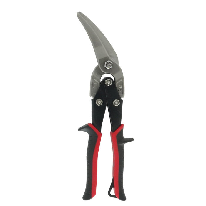 Malco Tools AV63 Malco Long Cut AVs® Metal Cutting Snip Left Offset, 2-1/4″ Cut Length – Red Grip - Edmondson Supply