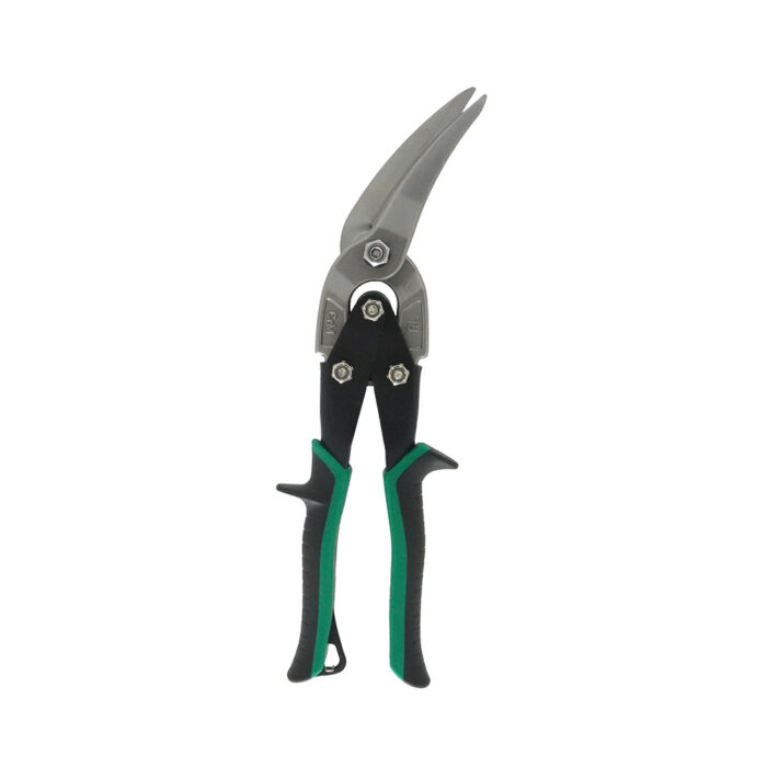 Malco Tools AV73 Malco Long Cut AVs® Metal Cutting Snip, Right Offset, 2-1/4″ Cut Length – Green Grip - Edmondson Supply