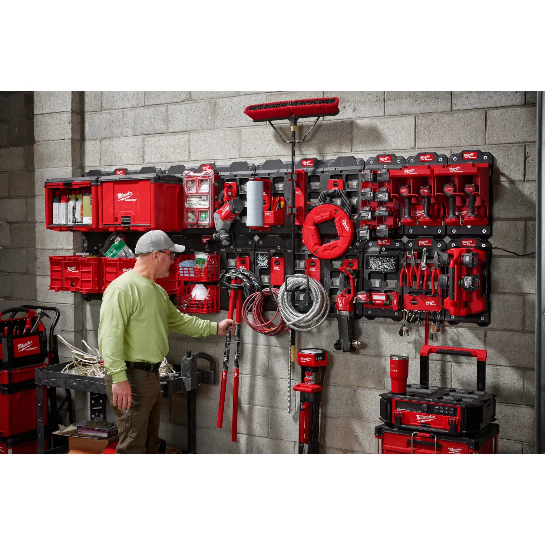 Milwaukee 48-22-8342 PACKOUT™ Compact Wall Basket - Edmondson Supply