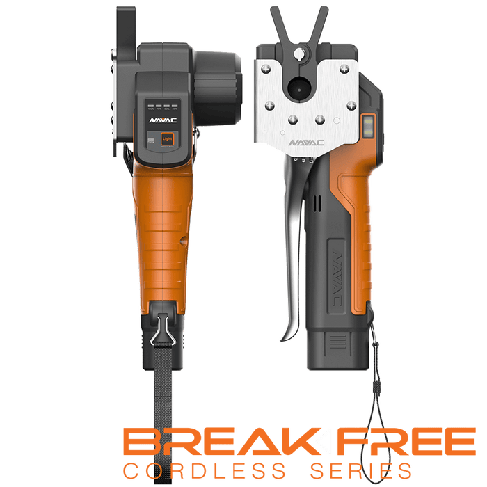 NAVAC NEF6LM BreakFree® Power Flaring Tool, 3/4" O.D. Max, w/ Flare Gauge - Edmondson Supply