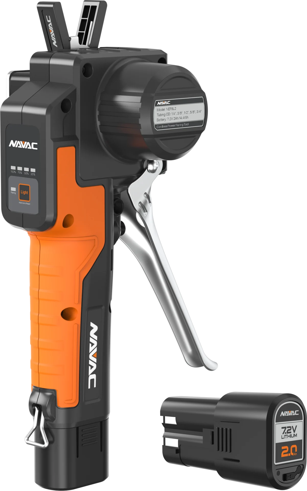 NAVAC NEF6L2 BreakFree® Power Flaring Tool - Edmondson Supply