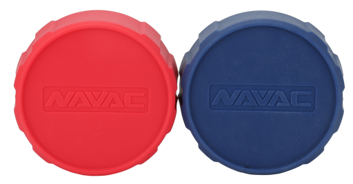 NAVAC NMGB1 Impact Resistant Manifold Gauge Boots, Set of 2, 3-1/8" - Edmondson Supply