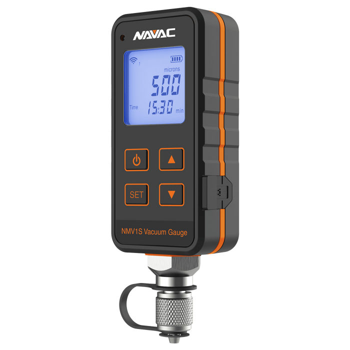 NAVAC NMV1S Premium Micron Vacuum Gauge - Edmondson Supply