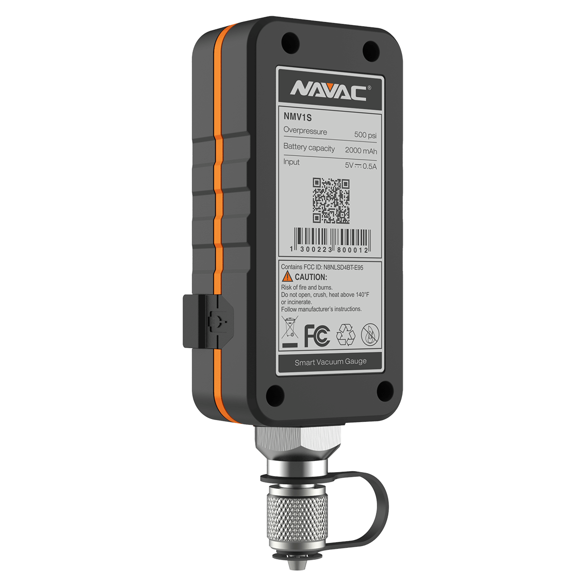 NAVAC NMV1S Premium Micron Vacuum Gauge - Edmondson Supply