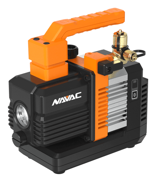 NAVAC NP2D BreakFree Cordless Vacuum Pump (Pump Only), 2 CFM, w/ DEWALT Battery Adapter, A2L Compatible - Edmondson Supply