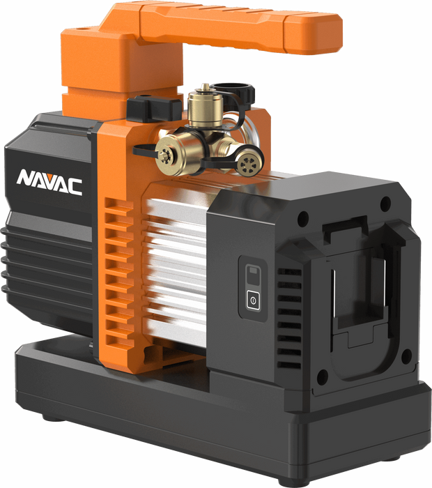 NAVAC NP4D BreakFree® Cordless Vacuum Pump (Pump Only); 4 CFM/15 Microns - Edmondson Supply