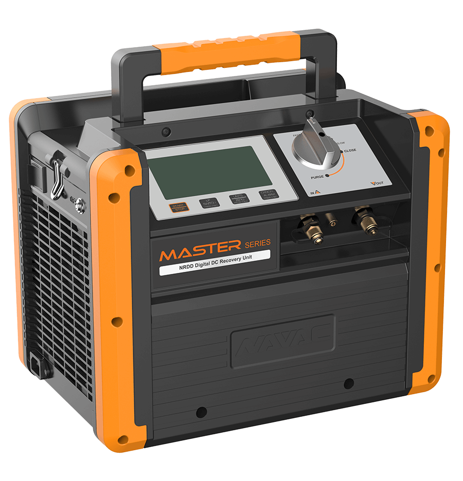 NAVAC NRDD Dual-Cylinder Brushless DC Refrigerant Recovery Unit, A2L Compatible, Master Series - Edmondson Supply