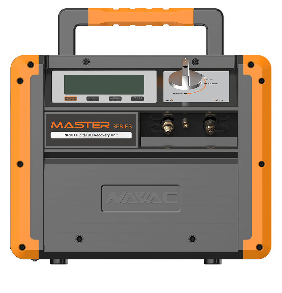 NAVAC NRDD Dual-Cylinder Brushless DC Refrigerant Recovery Unit, A2L Compatible, Master Series - Edmondson Supply