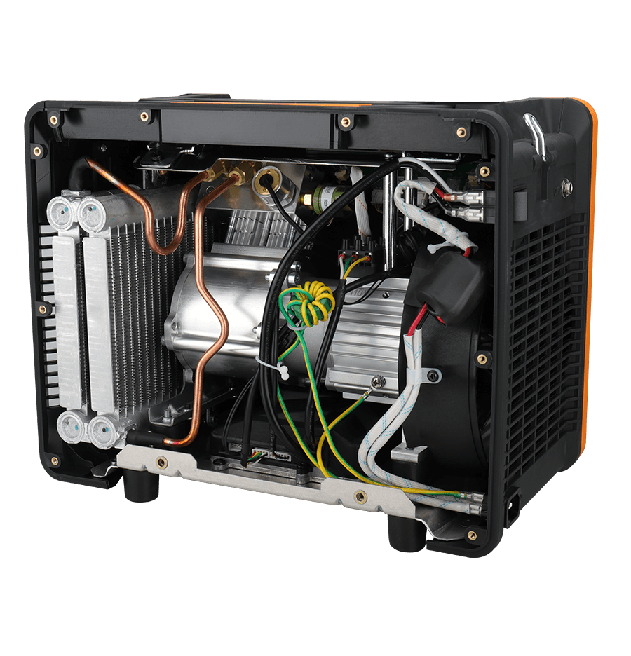 NAVAC NRDD Dual-Cylinder Brushless DC Refrigerant Recovery Unit, A2L Compatible, Master Series - Edmondson Supply