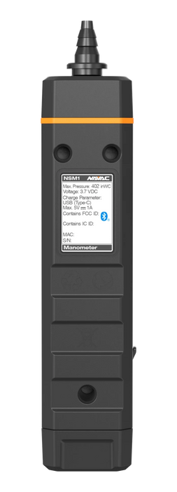 NAVAC NSM1K2 Bluetooth Manometer with Digital Display (2-pack) - Edmondson Supply