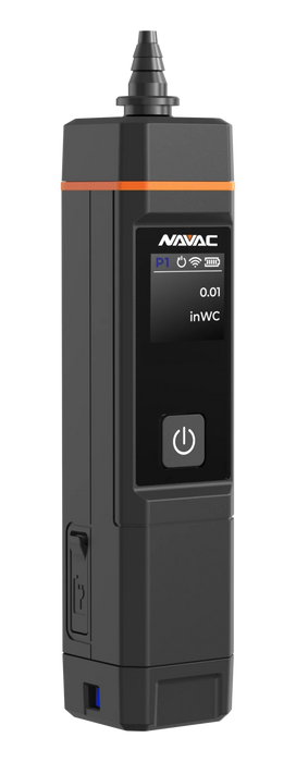 NAVAC NSM1K2 Bluetooth Manometer with Digital Display (2-pack) - Edmondson Supply