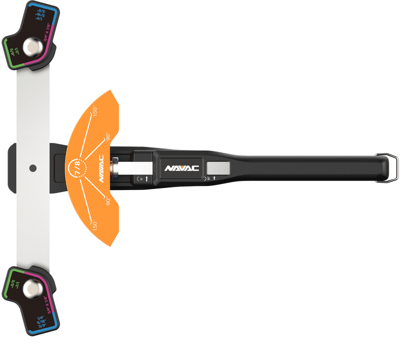 NAVAC NTB7 Ratcheting Tube Bender Kit, 1/4" to 7/8" O.D. - Edmondson Supply