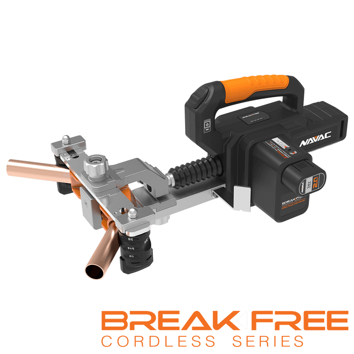 NAVAC NTB7L BreakFree® Power Tube Bender Kit, 1/4" to 7/8" O.D. - Edmondson Supply