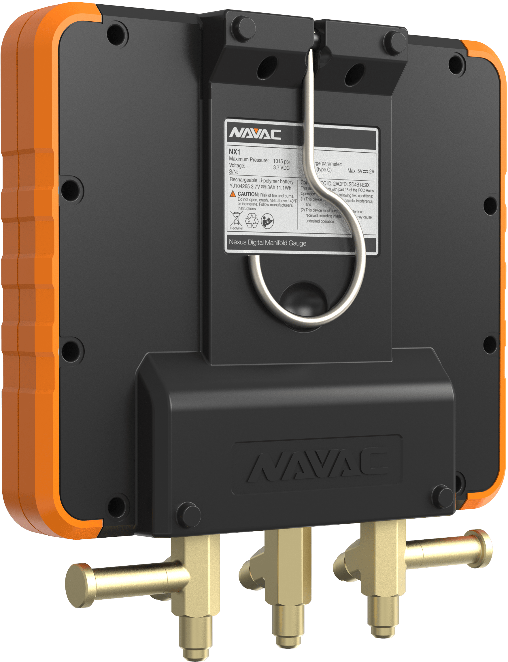 NAVAC NX1 NEXUS Digital Manifold Gauge - Edmondson Supply