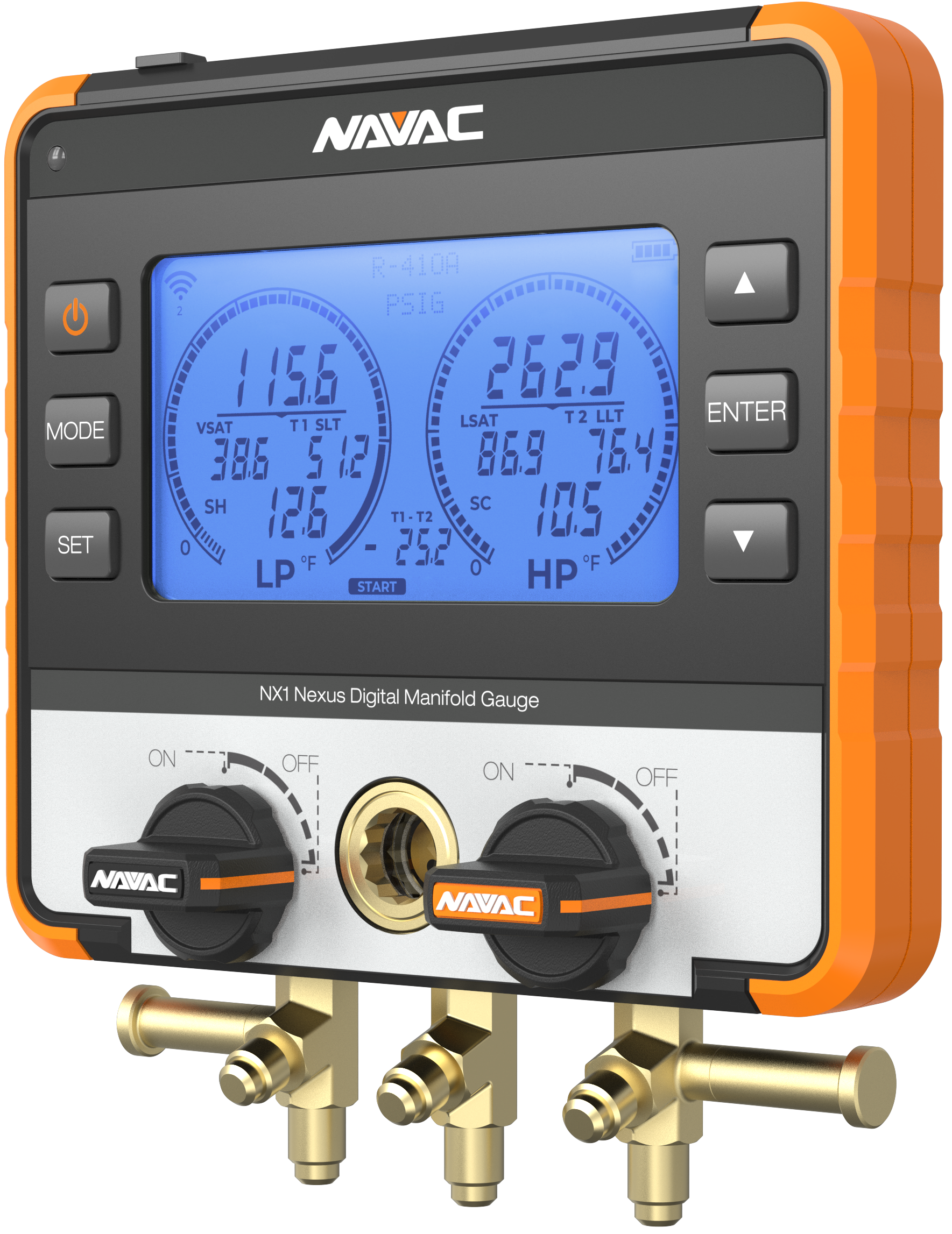 NAVAC NX1 NEXUS Digital Manifold Gauge - Edmondson Supply