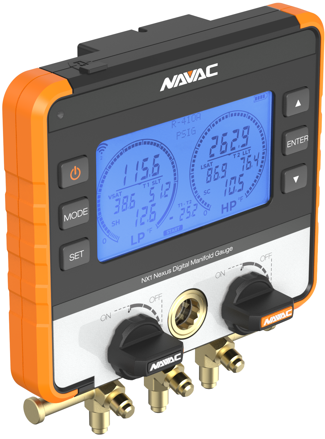 NAVAC NX1 NEXUS Digital Manifold Gauge - Edmondson Supply