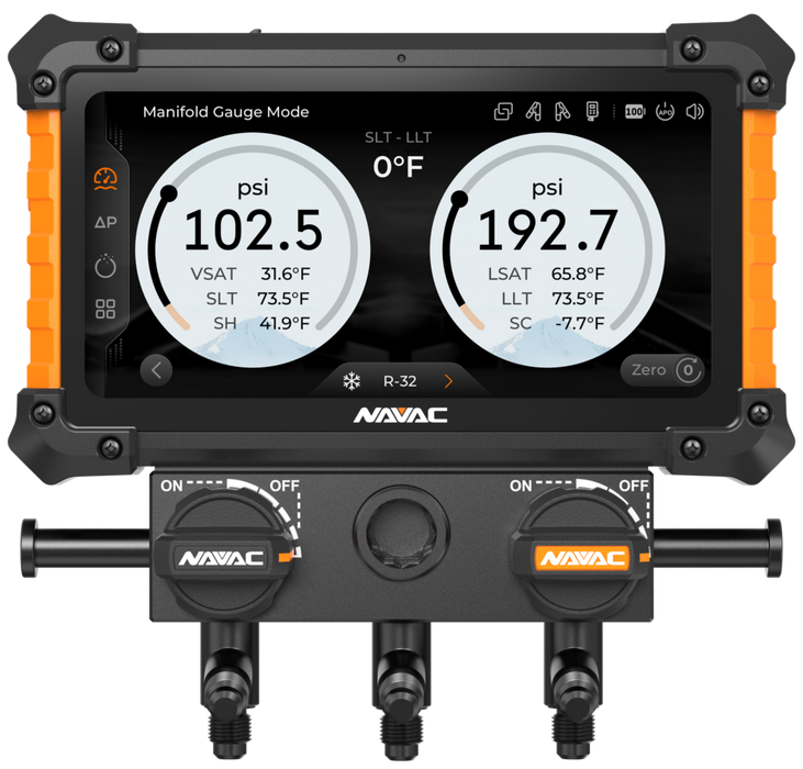 NAVAC NX1G NEXUS™ 2 Digital Manifold Gauge - Edmondson Supply