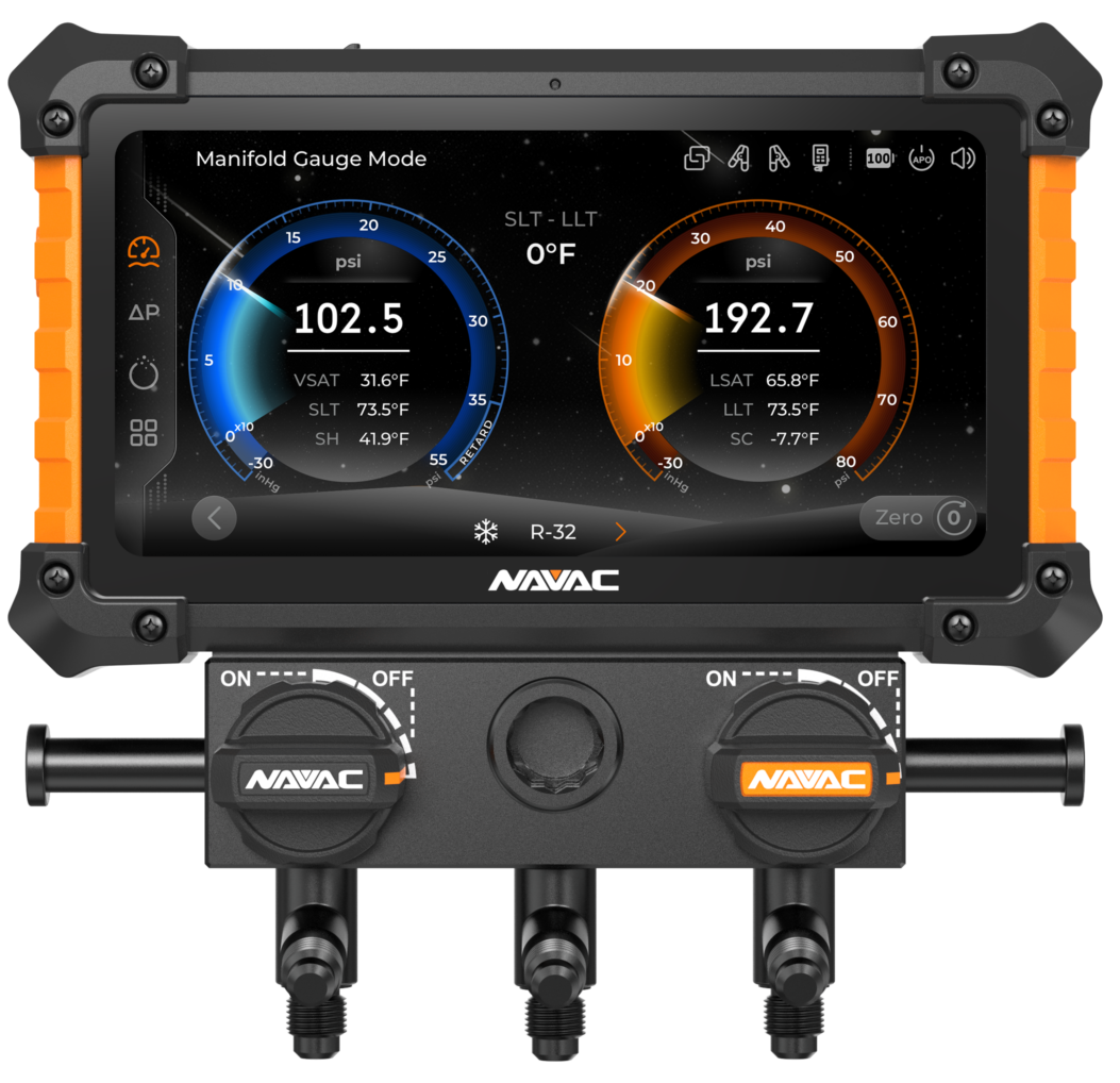 NAVAC NX1G NEXUS™ 2 Digital Manifold Gauge - Edmondson Supply
