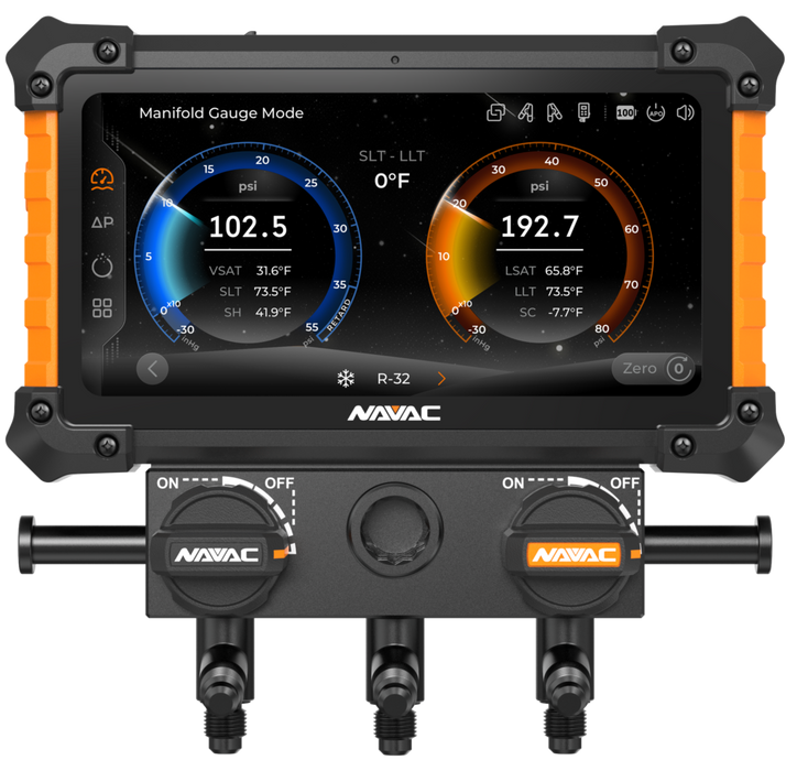 NAVAC NX1G NEXUS™ 2 Digital Manifold Gauge - Edmondson Supply