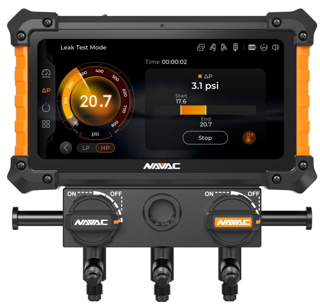 NAVAC NX1G NEXUS™ 2 Digital Manifold Gauge - Edmondson Supply