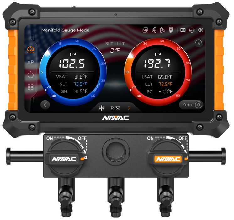 NAVAC NX1G NEXUS™ 2 Digital Manifold Gauge - Edmondson Supply