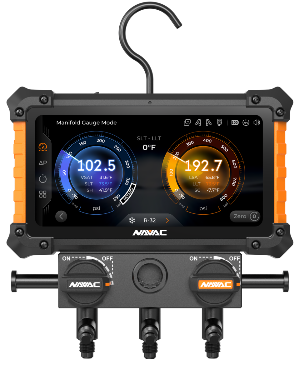 NAVAC NX1G NEXUS™ 2 Digital Manifold Gauge - Edmondson Supply