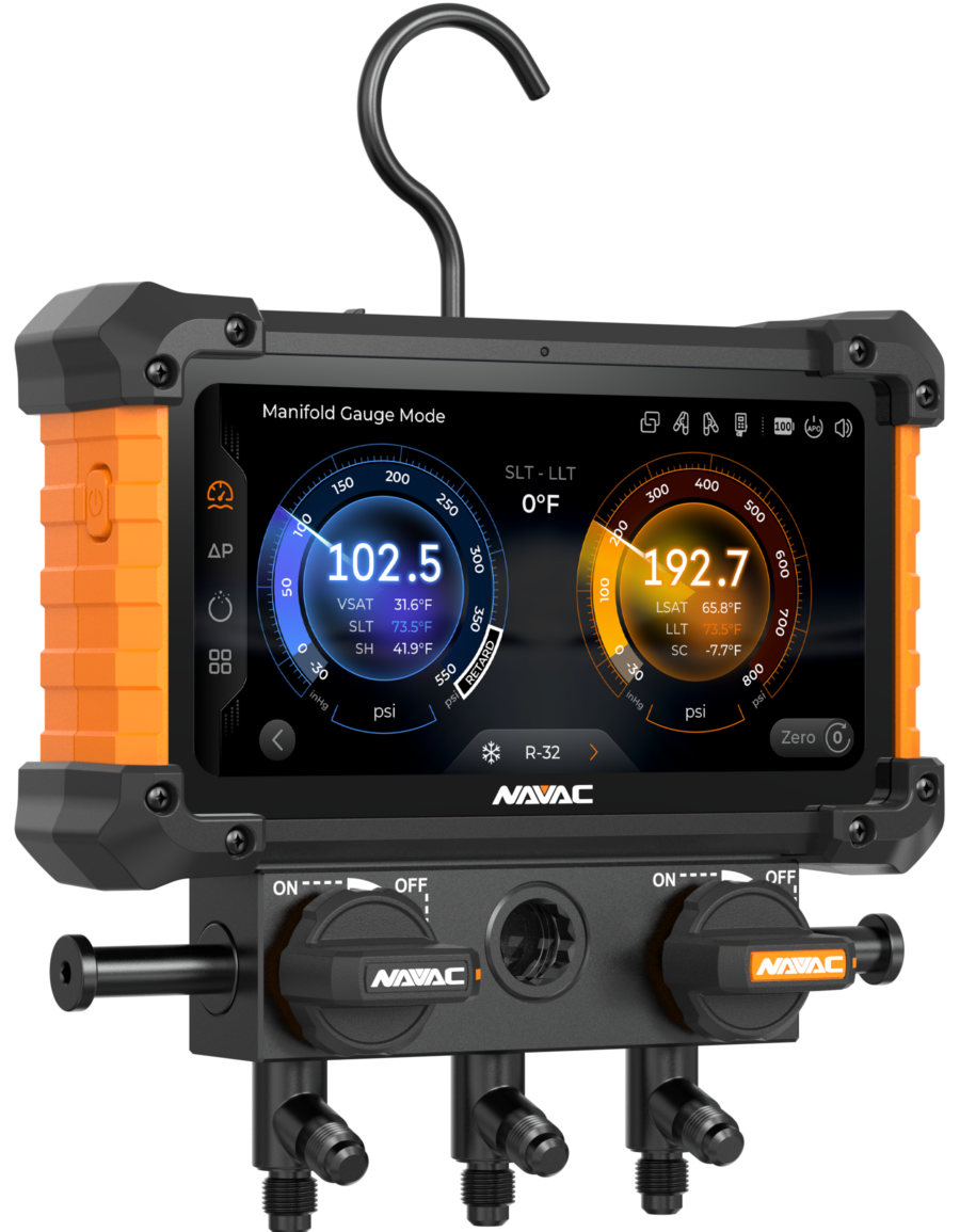 NAVAC NX1G NEXUS™ 2 Digital Manifold Gauge - Edmondson Supply
