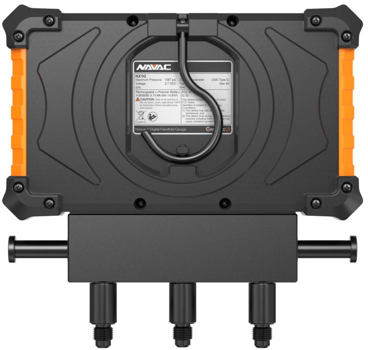 NAVAC NX1G NEXUS™ 2 Digital Manifold Gauge - Edmondson Supply