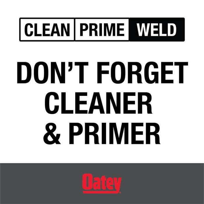 Oatey® 30818 All-Purpose ABS, PVC and CPVC Clear Cement, 4 oz. - Edmondson Supply