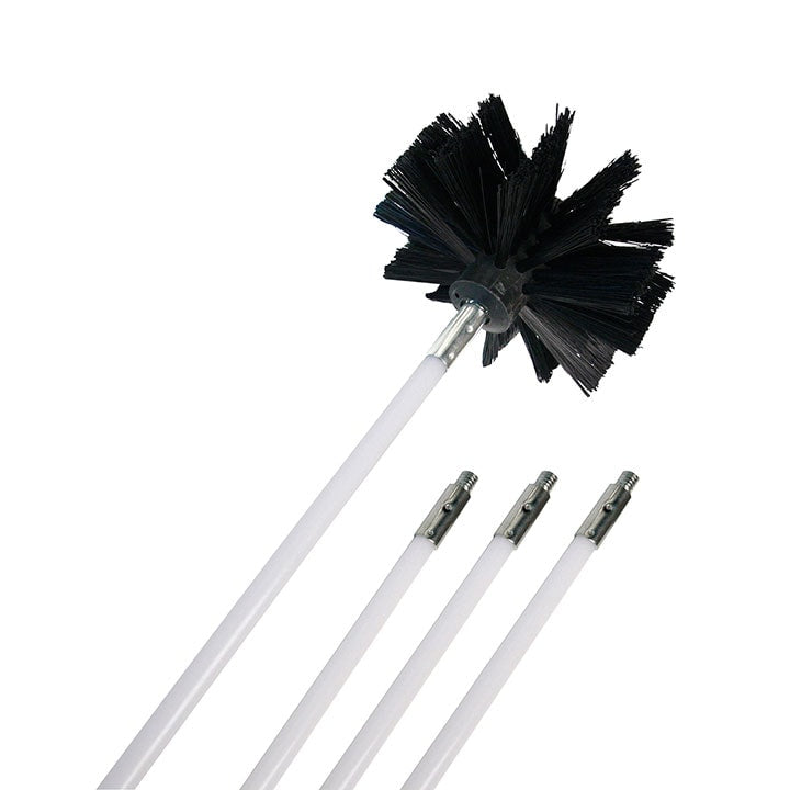 Dundas Jafine PCPBZW ProClean Drill Powered Duct Brush - Edmondson Supply