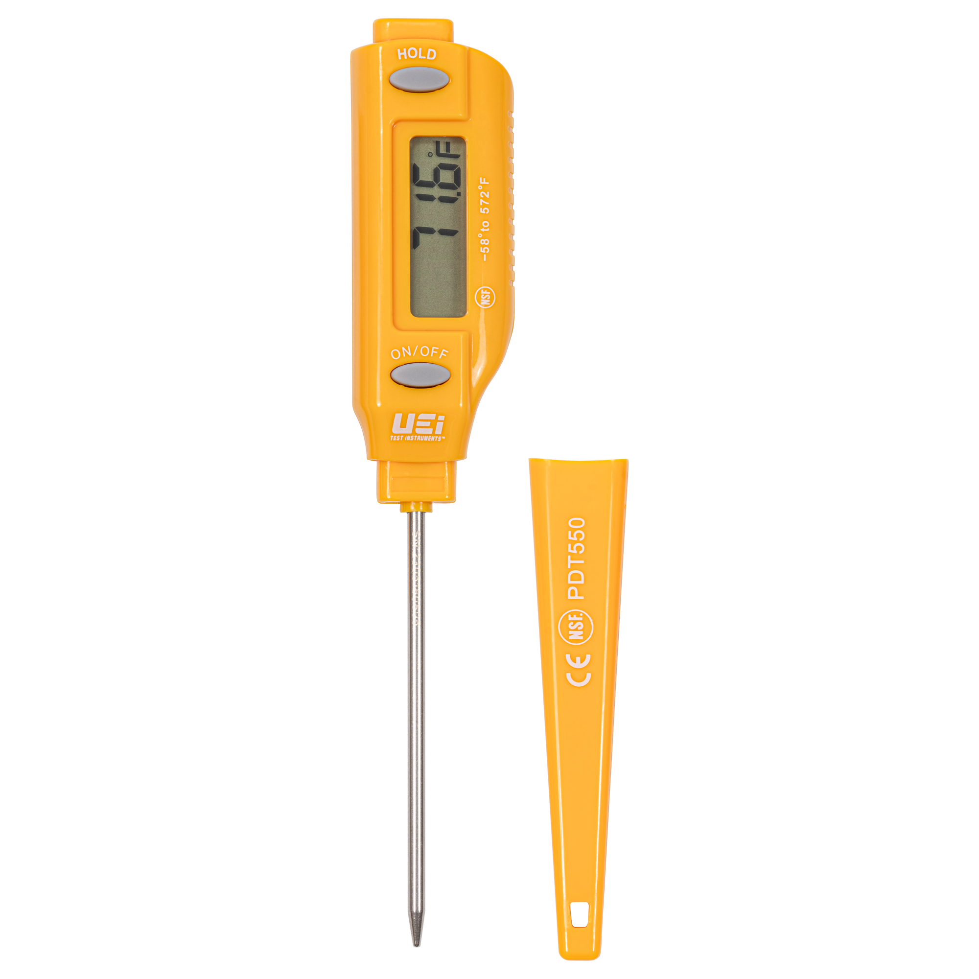 UEi PDT550 Pocket Sized Digital Thermometer NSF - Edmondson Supply
