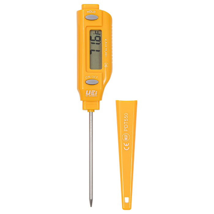UEi PDT550 Pocket Sized Digital Thermometer NSF - Edmondson Supply
