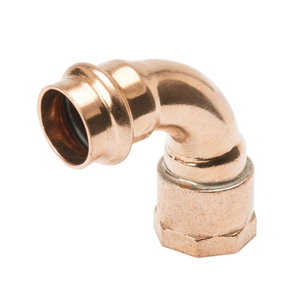 Mueller Streamline Copper Press x FPT 90° Elbow