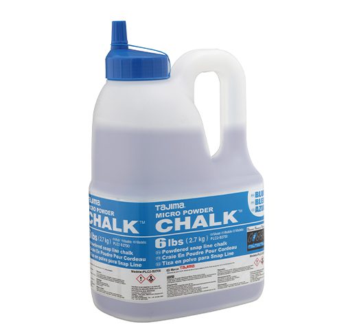 Tajima PLC2-B2700 Ultra-Fine Micro Chalk, Blue, Easy-Fill Nozzle, 6 lbs. - Edmondson Supply