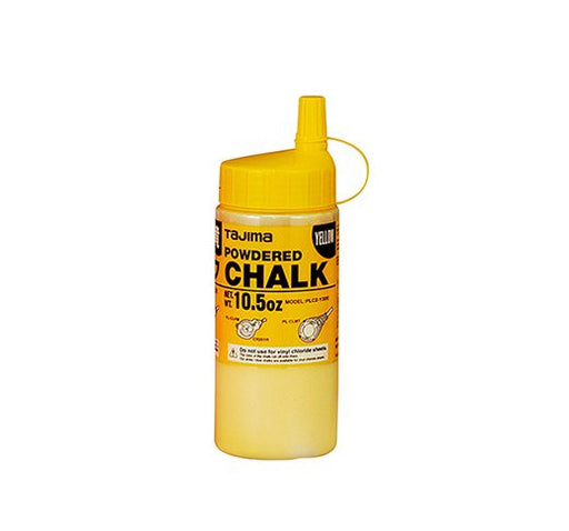 Tajima PLC2-Y300 Ultra-Fine Micro Chalk, Yellow, Easy-Fill Nozzle, 10.5 oz. - Edmondson Supply