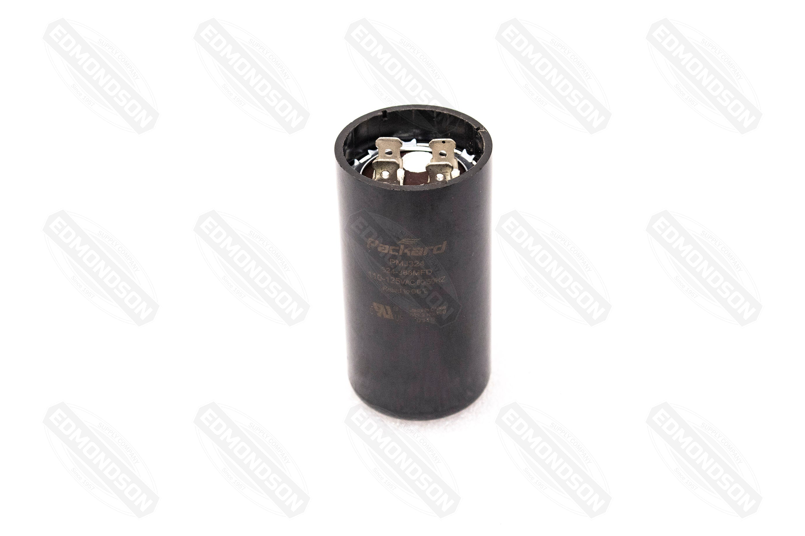 Packard PMJ324 Motor Start Capacitor 324-388 MFD 110-125 VAC - Edmondson Supply