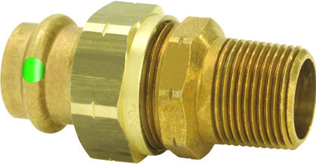 Viega 79730 1/2" x 1/2" ProPress Copper Union, Press x MPT - Edmondson Supply