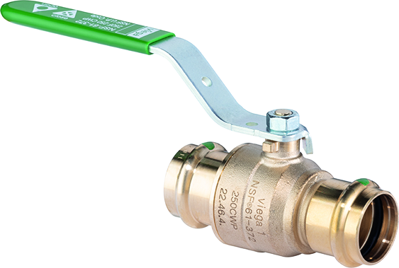 Viega ProPress Bronze Full Port Ball Valve - Edmondson Supply