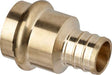 Viega 44350 1/2" PureFlow PEX Crimp x 1/2" ProPress Transition Coupling - Edmondson Supply