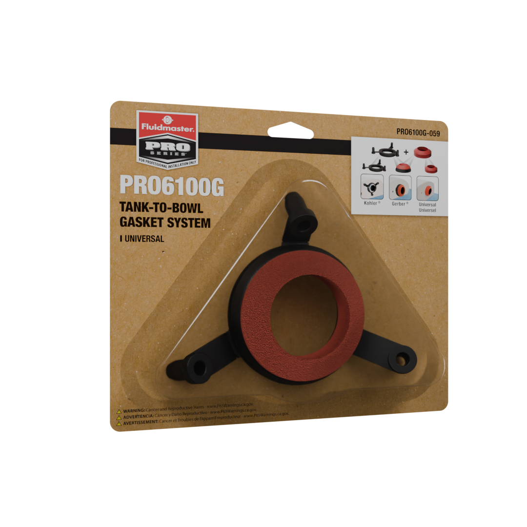 Fluidmaster PRO6100G-059 2 in. Tank-to-Bowl Universal Gasket - Edmondson Supply