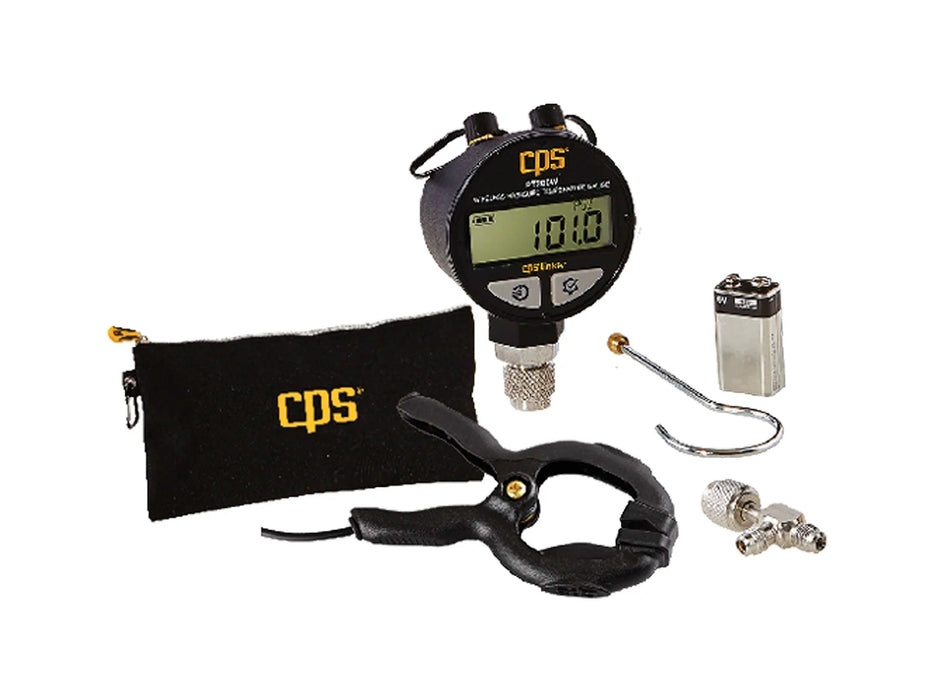 CPS Products PT200W Wireless Pressure and Temperature Gauge - Edmondson Supply