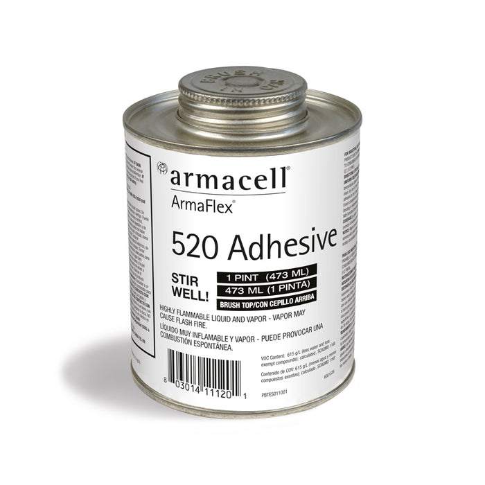 Armacell AAD520004 Armaflex 520 Adhesive, 1-Pint with Brush Top - Edmondoson Supply