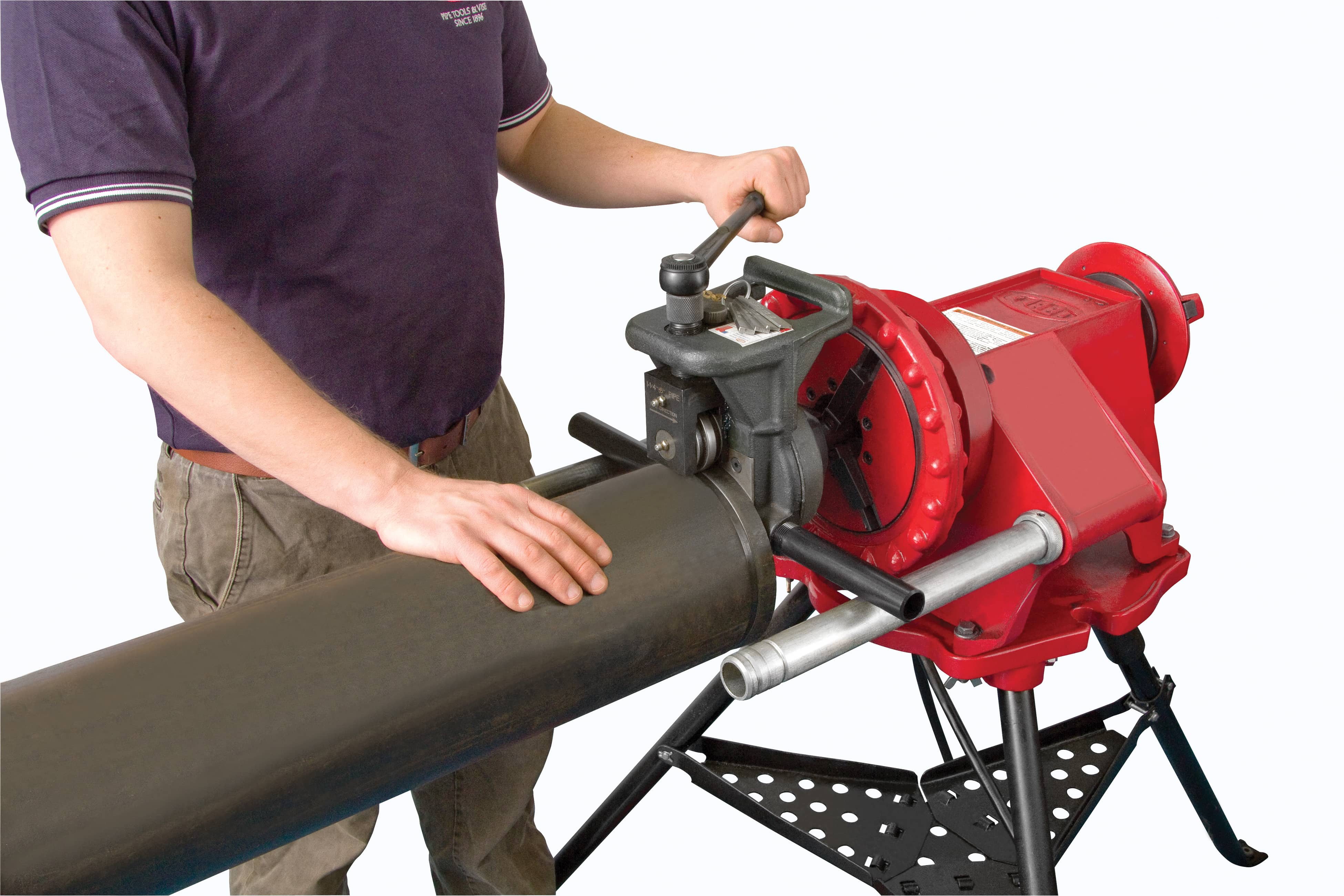 Reed Mfg RGCOMBO2 Combo Roll Groover, 1-1/4" - 6" Sch 10 and 40 for Steel, Stainless Steel & Aluminum Pipe - Edmondson Supply