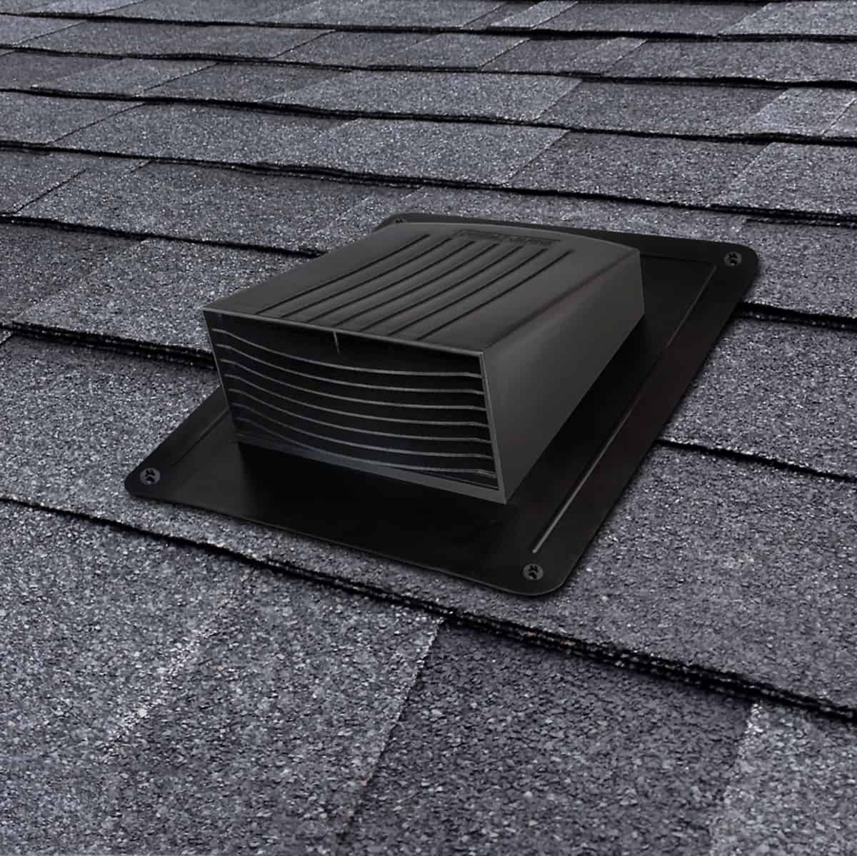 Dundas Jafine RL4P Roof Exhaust Cap - 4" Black - Edmondson Supply