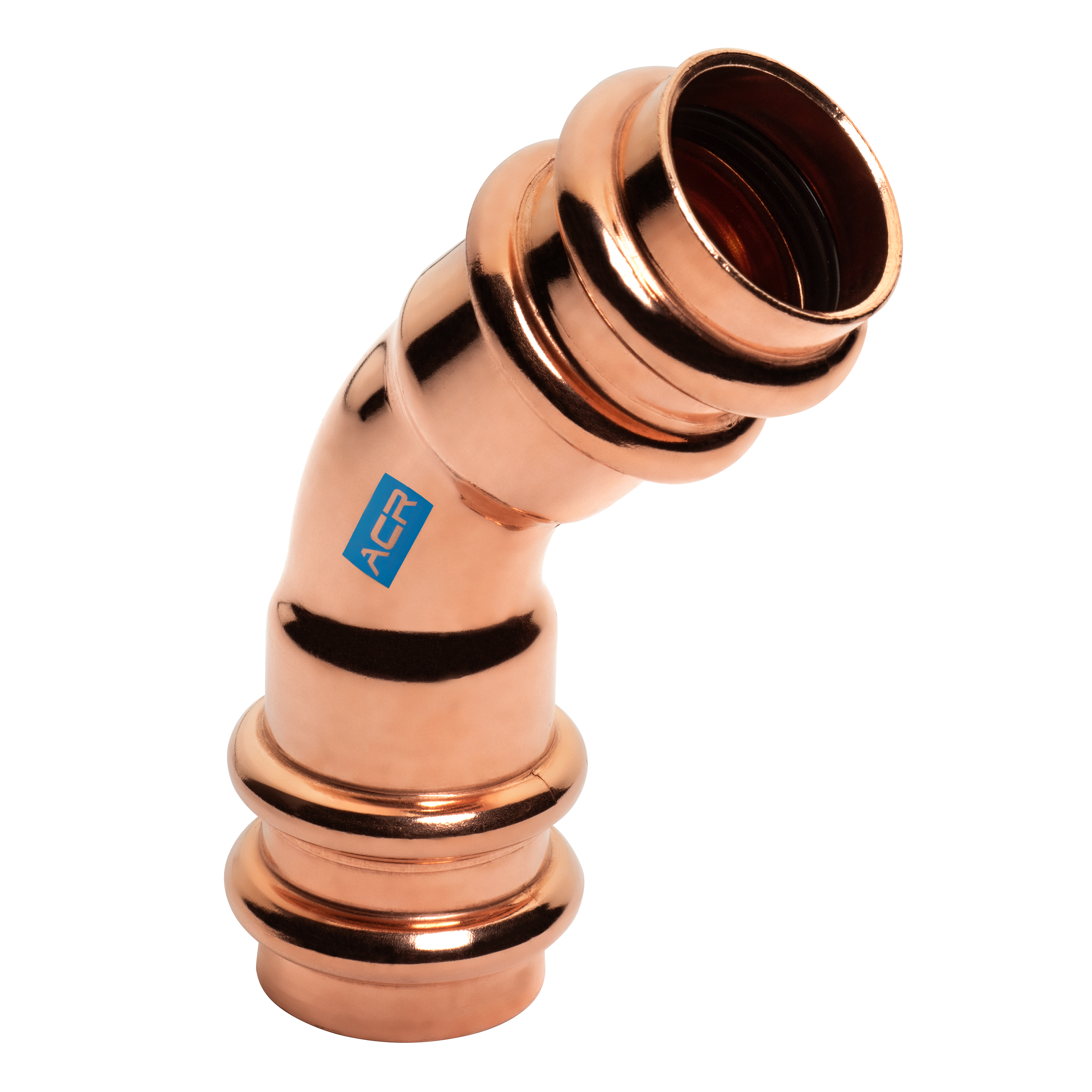 Mueller Streamline® ACR Copper Press 45° Elbow - Edmondson Supply