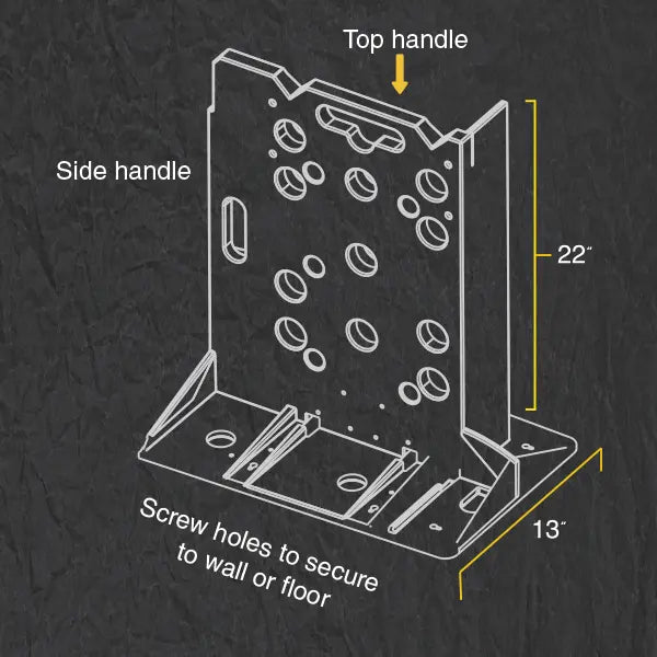 Rack-A-Tiers 11470 XL Wire Dispenser - Edmondson Supply
