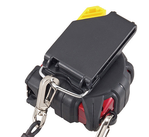 Tajima GSSF-25BW GS Lock™ SAFETY BELT HOLDER™ Tape Measure, 25-foot - Edmondson Supply