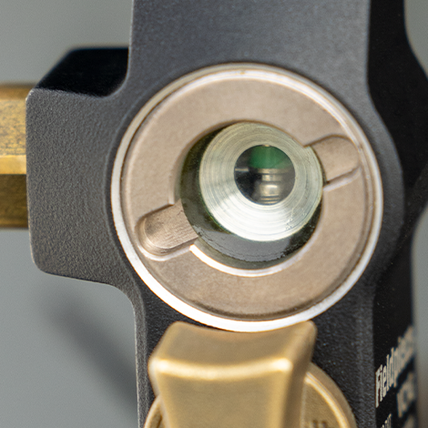 Fieldpiece VC1G 1/4″ Valve Core Removal Tool with Sight Glass - Edmondson Supply