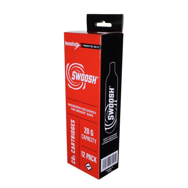 DiversiTech SGC-12 20G SWOOSH Drain Gun Cartridge, Pack of 12 - Edmondson Supply