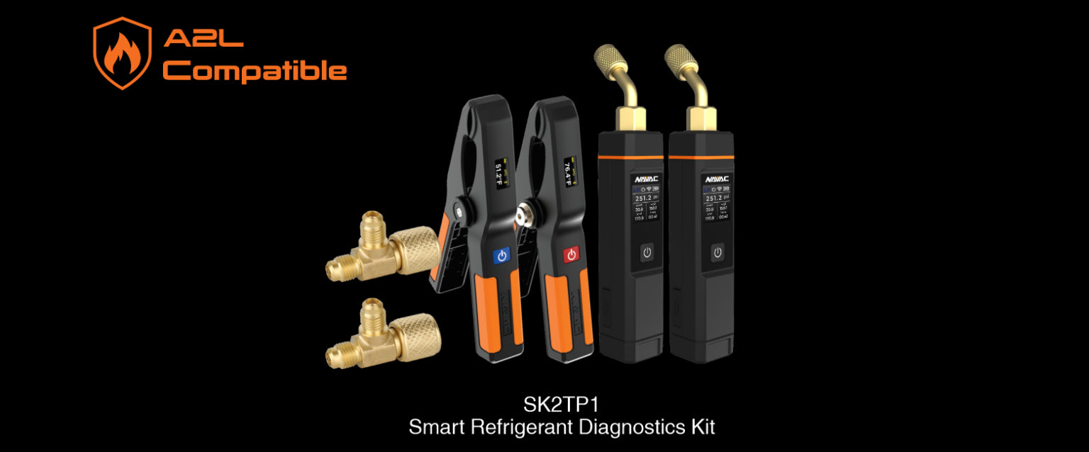 NAVAC SK2TP1 Smart Refrigerant Diagnostics Kit - Edmondson Supply